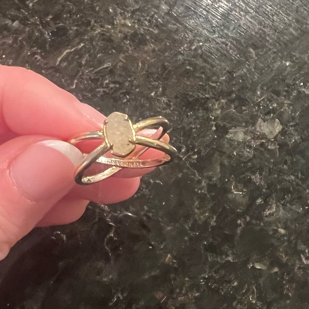 Kendra Scott Gold Ring size 6
